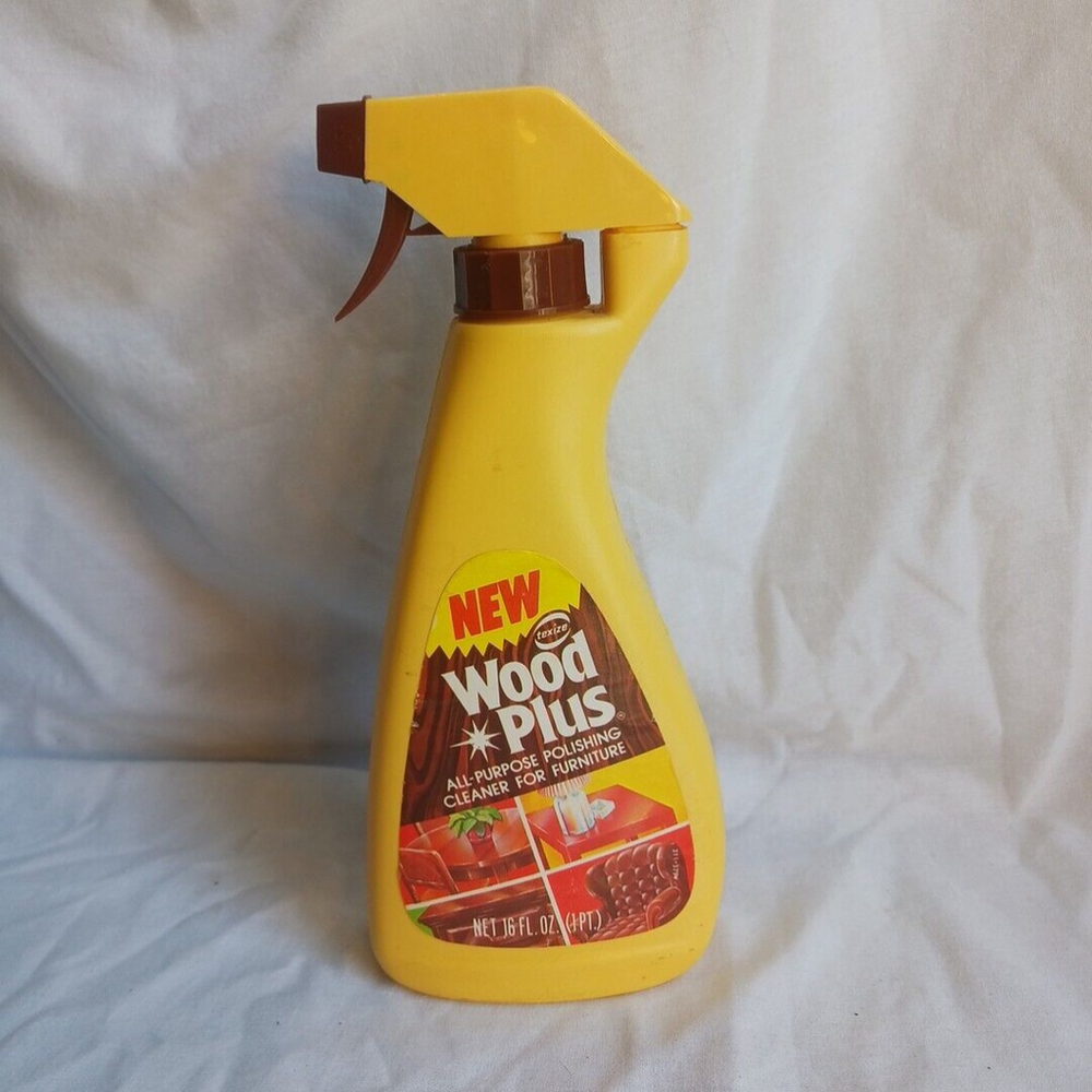 Vintage 1979 Wood Plus All Purpose Cleaner